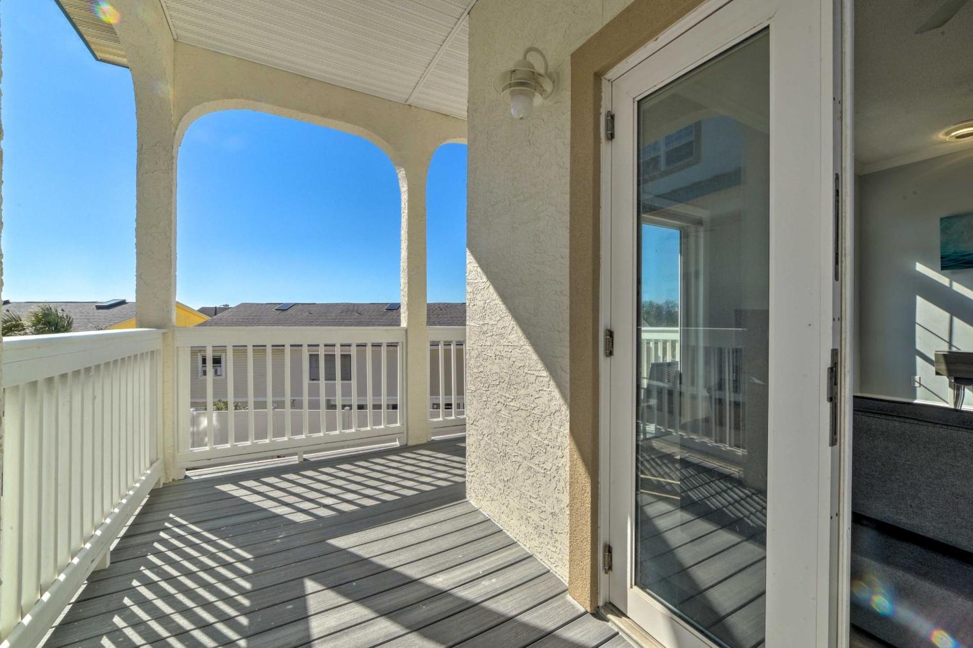 Sunny Pcb Home With Balcony Steps To The Beach! Panama City Beach Exterior photo